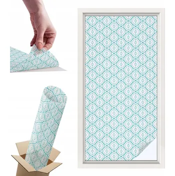 Okenní dekorace Fólie mléčná hotová 100 x 50 cm