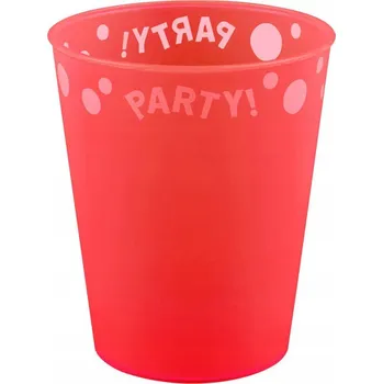 Opakovaně použitelný červený kelímek 250ml 1 Ks