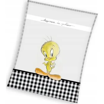 deka Dětská deka Carbotex 130 x 170 cm, barevná, Looney Tunes