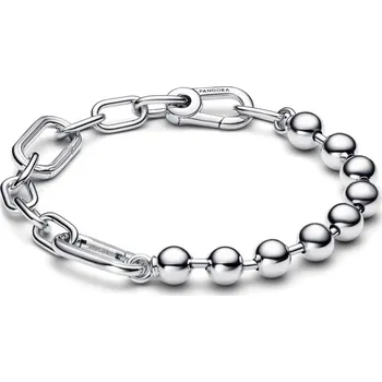 Náramek PANDORA ME řetízkový náramek s kovovými korálky s články 5