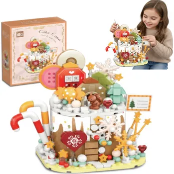 ostatní stavebnice Lebula Lebula: Kreativní stavebnice – Vánoční dort snů (380 dílků)