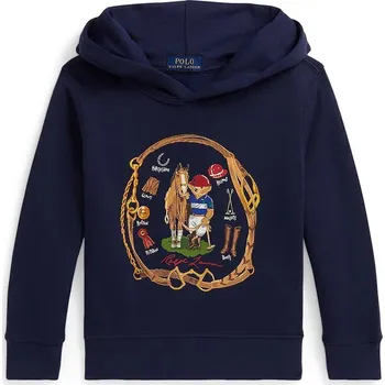 Chlapecká mikina Dětská mikina Polo Ralph Lauren 322A96602001 námořnická modř 59X, vel. 94-100