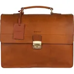 BURKELY Kožená pracovní aktovka Dean 9006379.22.24 koňaková
