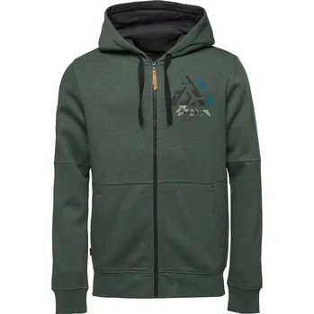 Pánská mikina Mikina Loap Edcar Barva: Zelená, Velikost: L, Pohlaví: Pánské