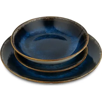 jídelní souprava Berlingerhaus Deep Sea Collection BH-10301 18 ks modrá