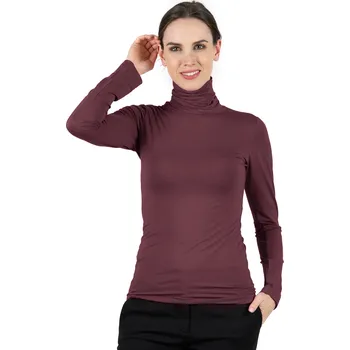 Dámský svetr Bambusový Rolák Vínový Dámský 2.0 Velikost: XL