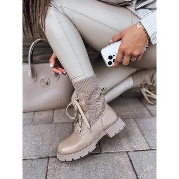 Dámská zimní obuv Dámské boty HOLLYHOCK khaki