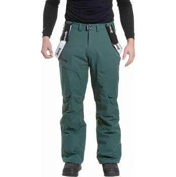 Meatfly pánské SNB & SKI kalhoty Bold Botanical | Zelená | Velikost S