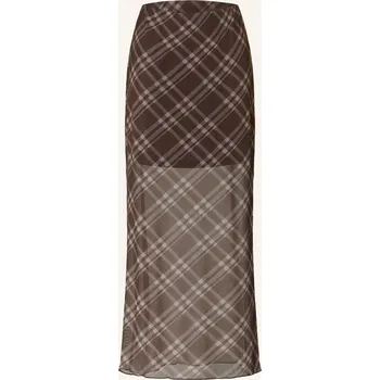 Dámská sukně Neo Noir Dámská Síťovaná Sukně Marlise, tmavě hnědá / světle...