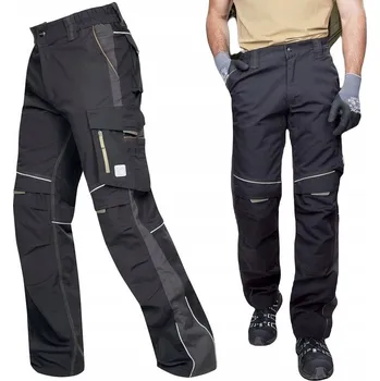 montérky Kalhoty do pasu URBAN - černo-šedé - 64