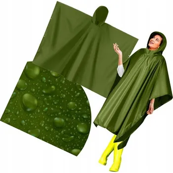 Pláštěnka Pončo Trizand vel. univerzálně zelené