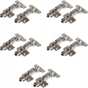 Bezpečnostní kamera Dvojitý závěs HAFELE s pružinou + 3D vedení