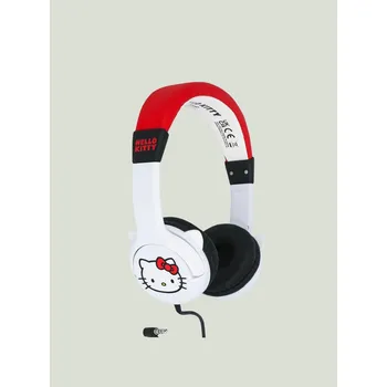 Sluchátka Sluchátka přes uši OTL Technologies pro děti 3-7 let, červená