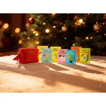 Kosmetická sada Pečující sada s maskami Quret v kosmetické taštičce ALL AURA