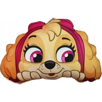 Polštář Polštář tvarovka pes SKYE Skaj Sky Tlapková patrola Paw šitý v Polsku 41x30 cm