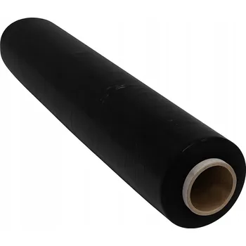 Obalový materiál FÓLIE STRETCH XXL 3KG ČERNÁ SILNÁ, SILNÁ, KRYCÍ, STREČOVÁ, ČERNÁ, SPOUSTA FÓLIÍ