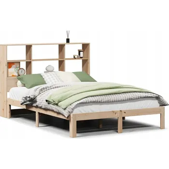 Postel Jednolůžková dřevěná postel VidaXL 150x200 cm borovice