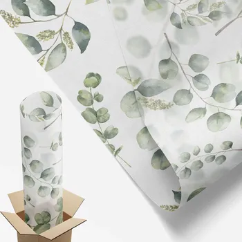 Obraz Mléčná Fólie Zastiňující Soukromí 200x116 cm Botanické Listy