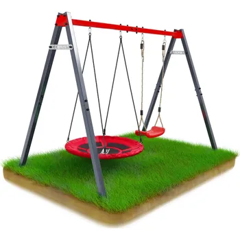 Zahradní nábytek K-Sport Kovová zahradní houpačka - Super Fun Houpačky jsou přibaleny - obě :)