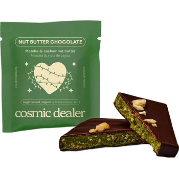 Čokoláda Cosmic Dealer Čokoláda 20g Typ: Matcha & Cashew