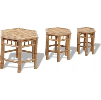 Zahradní židle Greatstore bambusová hnědá