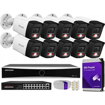 IP kamera Sada IP kamer pro domácnost od 10x IPC-B180HA-LUF/SL 8 Mpx dysk 1TB