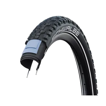 Komponent pro jízdní kolo Plášť Schwalbe Johnny Watts LR 27.5x2.60, 65-584 AddixPerformance reflexní pruh neskládací