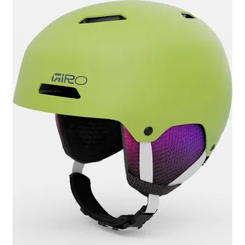 Juniorská lyžařská helma Giro Crue Matte Fluorescent Green - XS (48,5-52