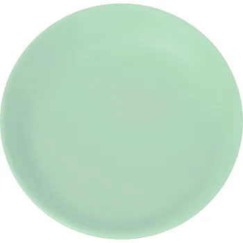 Talíř Plastový talíř Velký jídelní zelený do trouby a mikrovlnky 23,5 cm