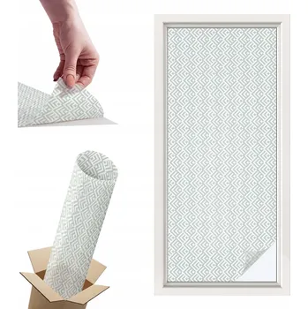 Okenní dekorace Fólie mléčná hotová 116 x 50 cm