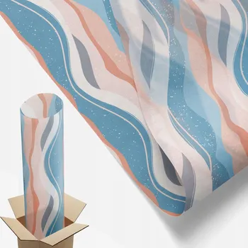 Obraz Fólie s potiskem S Potiskem 50 x 116 cm Vlnitý rytmus