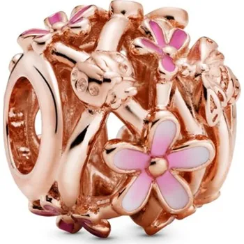 Oblečení a móda PANDORA přívěsek Růžové sedmikrásky a děrování