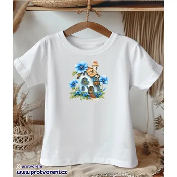 Chlapecké tričko Trička s potiskem Tričko s potiskem, dětské, KVĚTINOVÝ DOMEČEK 8, 1 ks zvolte VELIKOST trička ZDE:: 9/10 let Beagle