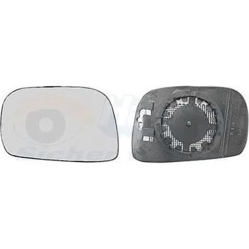 Auto zrcátko VAN Wezel 3701836 Sklo zrcátka, vnější zrcátko