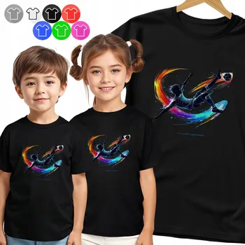 Chlapecké tričko DĚTSKÉ TRIČKO - FOTBAL - AKROBATICKÁ STŘELA VZOR - XS