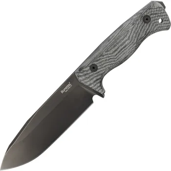 Multifunkční nůž LionSteel T6B 3V CVB, Black Canvas/Old Black Blade