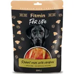 Fitmin For Life Králičí uši s kuřetem pamlsek pro psy 200 g