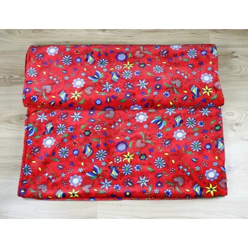 Obraz Deka MINKY POLAR vzor Czerwona łączka 150x200cm