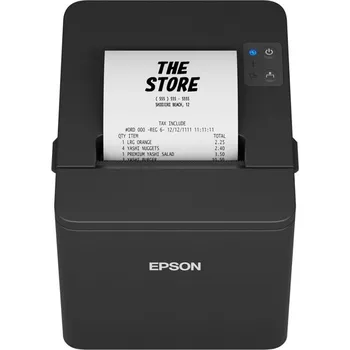 Pokladní tiskárna Epson TM-T20IV(102):USB+Serial+Ether,PS,Blk,EU EPSON POKLADNÍ SYSTÉMY