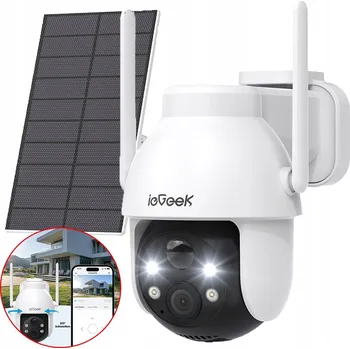 IP kamera EXTERNÍ WIFI IP SMART KAMERA OTOČNÁ 3MPX 2K 4x ZOOM PRO MONITORING