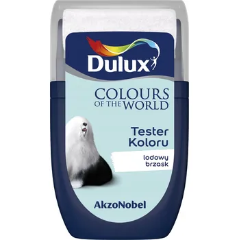 barva na zeď Dulux latexová Barva na zeď 0,03 l ledový úsvit matná
