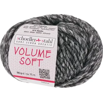 Příze Schoeller Stahl Volume soft 2 tmavě šedá (Směsová příze Volume Soft granit)