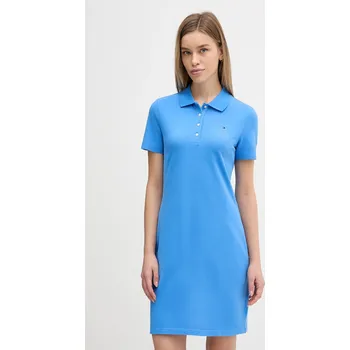 Dámské šaty Šaty Tommy Hilfiger WW0WW43228 modrá 50X, vel. S