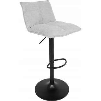 Barová židle BAROVÁ ŽIDLE DO KUCHYNĚ BAROVÁ ŽIDLE BAROVÁ ŽIDLE KUCHYŇSKÝ BAROVÁ ŽIDLE BAROVÝ SVĚTLE ŠEDÝ KOS