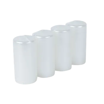 Svíčka Svíčky 4x8cm bílé 4ks
