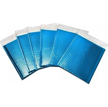 Obálka Bublinkové Obálky Metalické Ozdobné CD Modré