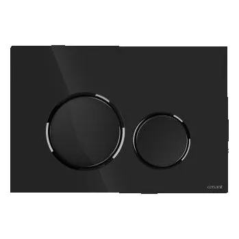 Splachovací tlačítko Splachovací tlačítko WC Cersanit LUNA ČERNÁ GUN METAL K97-0582