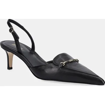 Dámské lodičky Kožené lodičky MICHAEL Michael Kors Lena 40R5LEMP1L.001 černá 99X, EUR 40