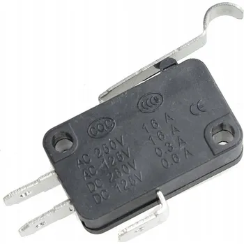 vypínač Koncový spínač 28 mm se zaoblenou pákou 27 mm /1990