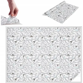 Okenní dekorace Fólie mléčná hotová 146 x 200 cm